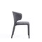 Manhattan Comfort Conrad Woven Tweed Dining Chair in Grey - Set of 4 2-DC031-WGY - alternate 9